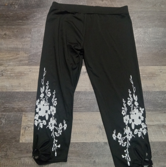 Floral leggings 3x - Picture 2 of 6